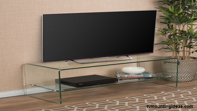 glass TV stands with mount assembly instructions 