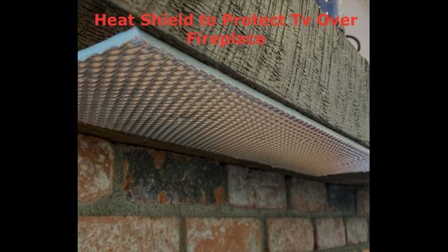 Heat Shield To Protect Tv Over Fireplace- The Ultimate Way!