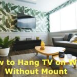 How to hang tv on wall without mount is explained