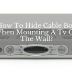 How To Hide Cable Box When Mounting A Tv On The Wall
