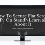 How To Secure Flat Screen Tv On Stand
