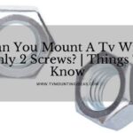 Can You Mount A Tv With Only 2 Screws?
