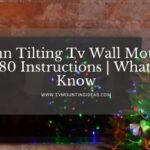 Onn Tilting Tv Wall Mount 47-80 Instructions